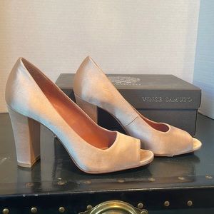 Blush pink platforms